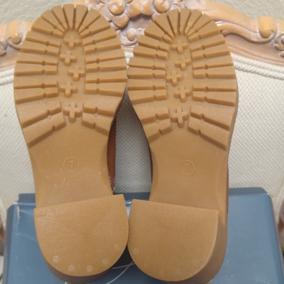 Universal Thread Glenda Hiking Boots Women’s Size 7 Brown Memory Foam - Picture 7 of 9